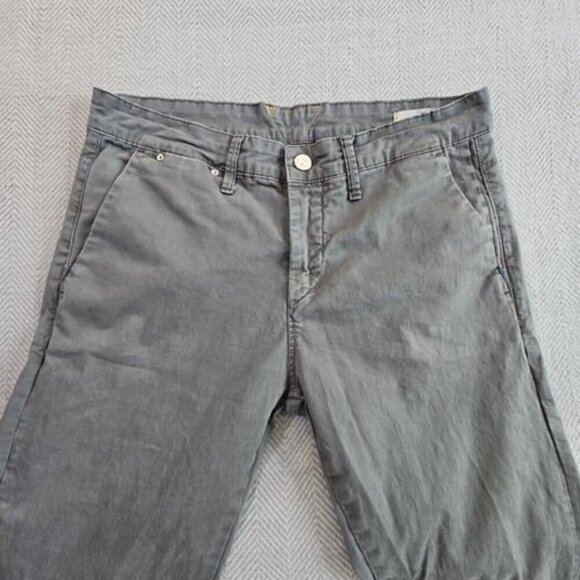 Meltin' Pot Men's Jeans W32 L32 Simon Model MP020 Skinny Fit Green EUC AU Italy - Picture 8 of 15